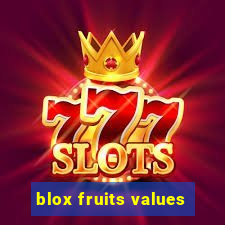 blox fruits values